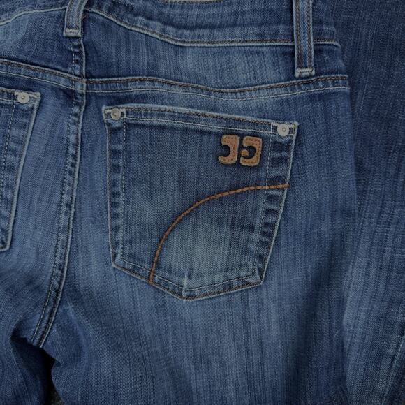 Joe's Jeans Honey Bootcut Size 28 Womens Ryder Color Stretch Distressed Denim - Picture 4 of 7